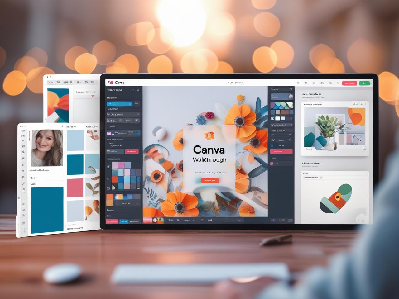 Canva Editor Walkthrough Screenshots