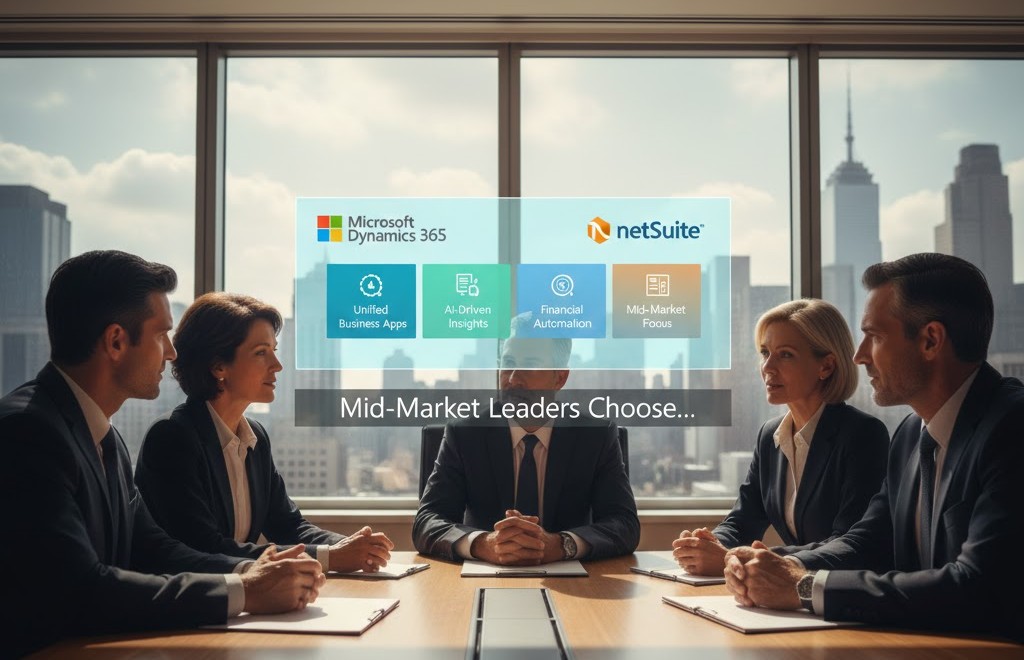 Mid-Market Leaders Choose Microsoft Dynamics 365 & NetSuite