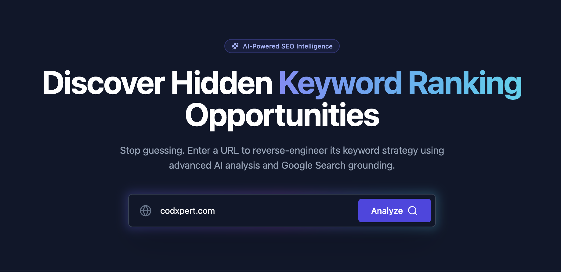 Codxpert Website Invisible Tool