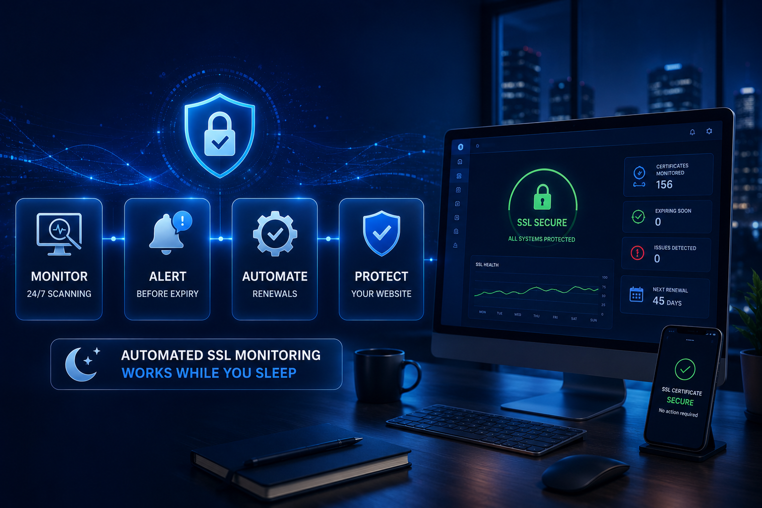 Automated SSL Monitoring That Works While You Sleep