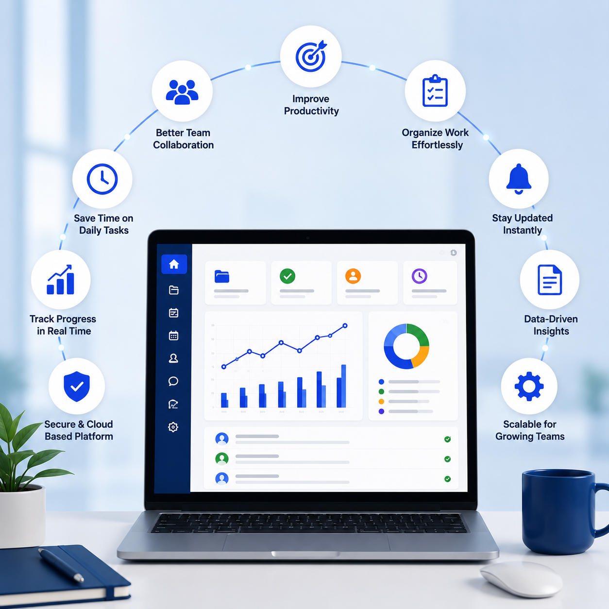 Benefits of Using Taskly by CodXpert