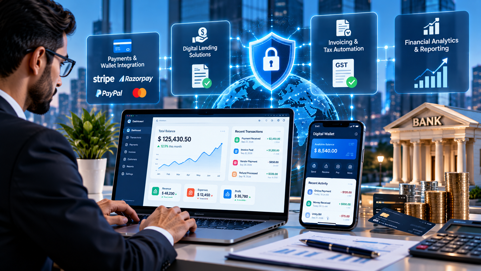 FinTech Software Development Company India