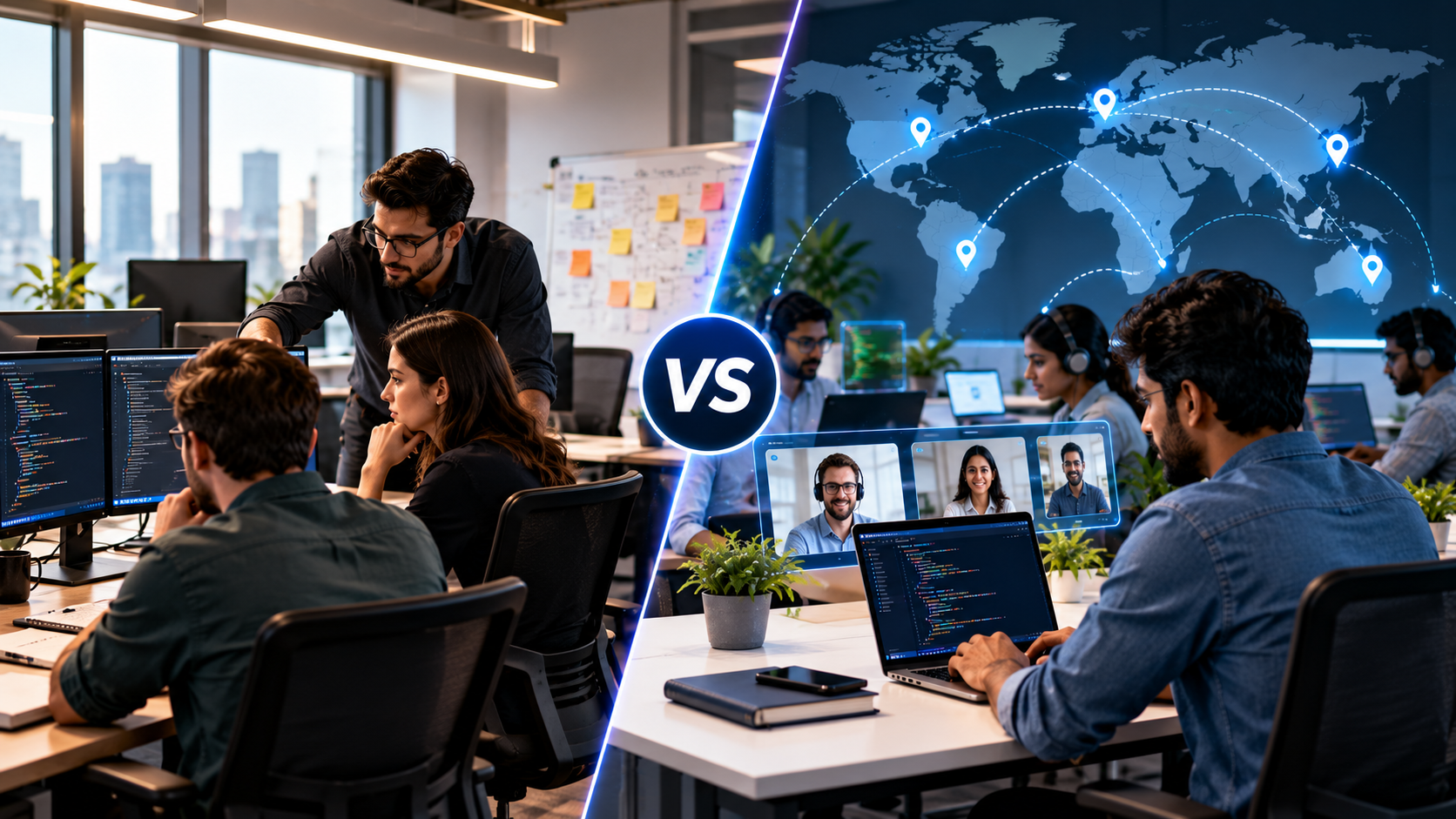 In-House Team vs Outsourcing Development