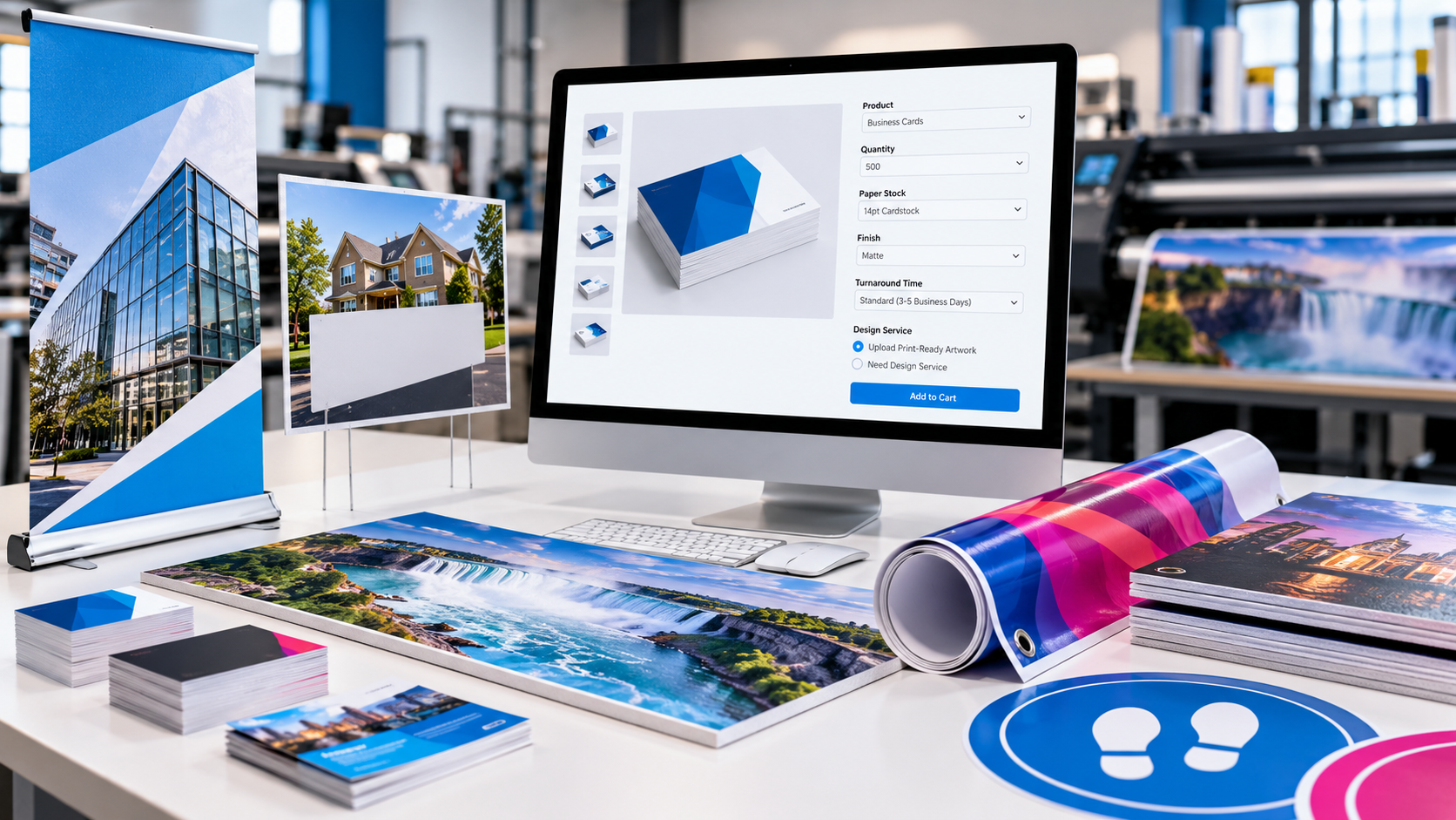Custom Web-to-Print Product Configurator