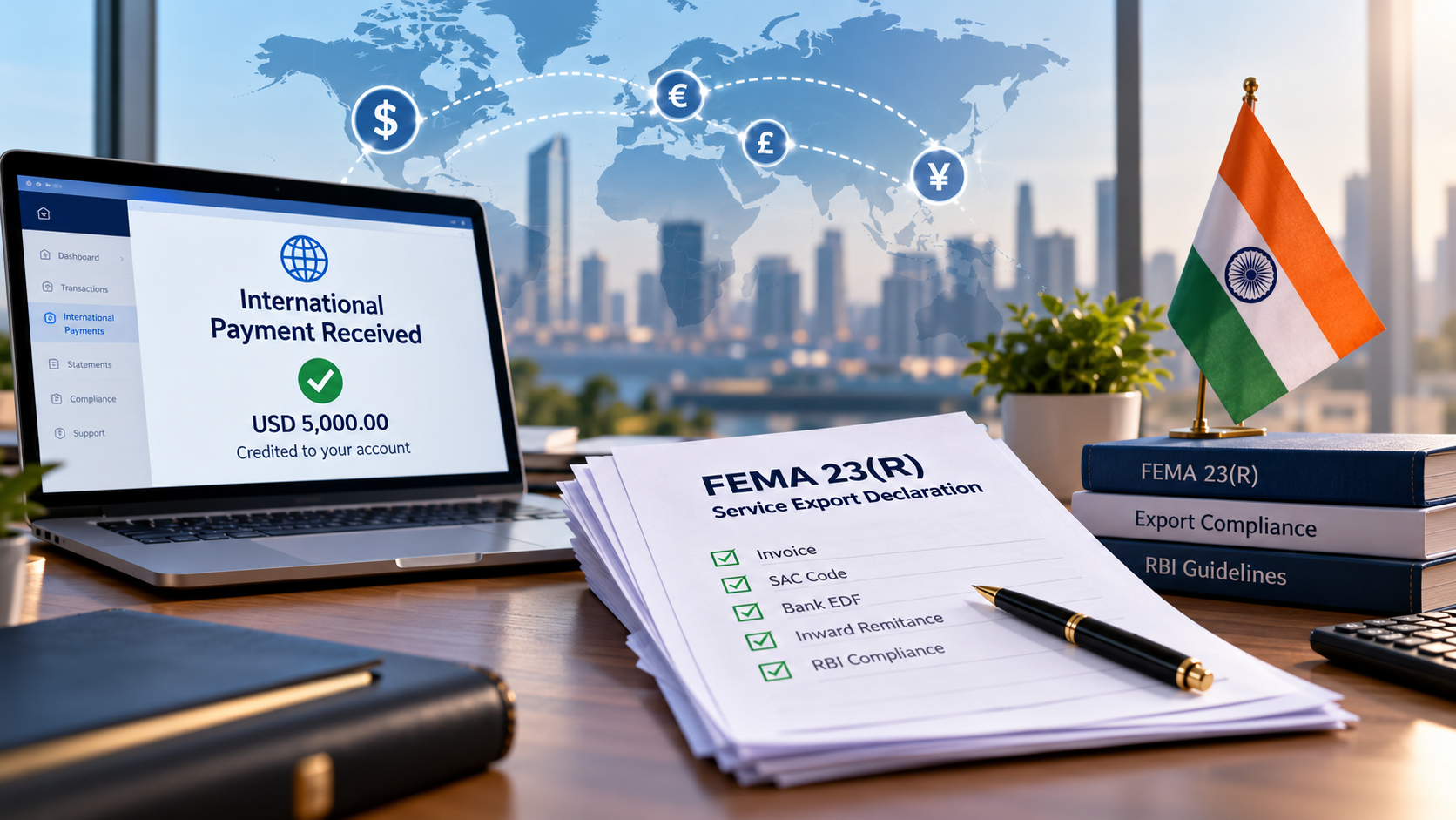 FEMA 23(R) Service Export Declaration & Bank EDF Guide | CodXpert